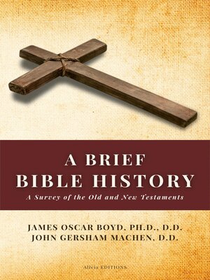 cover image of A Brief Bible History